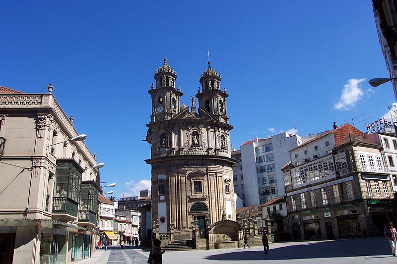 Pontevedra, Iglesia de la Peregrina © commons.wikimedia.org