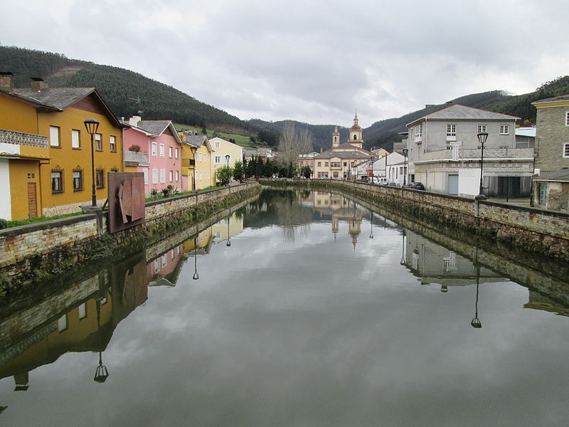 Santiago de Abres, Rio in Vegadeo © Asturkian