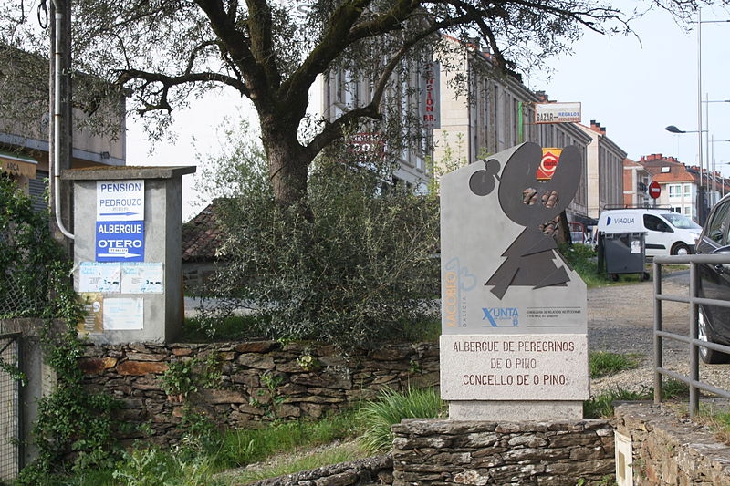 Pedrouzo, Albergue de peregrinos (Arca, O Pino) © P.Lameiro