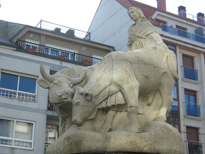 Negreira, Monumento a la vaca © P.Lameiro