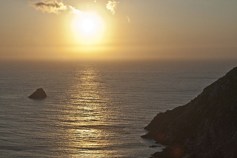 Fisterra, ocaso en el cabo © Arm.arte