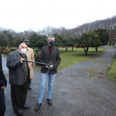 Visita ao albergue de AGACS San Antonio de Herbón