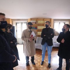 Visita ao albergue de AGACS San Antonio de Herbón